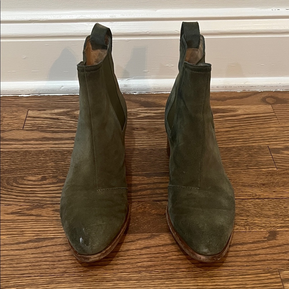 Rag & Bone Forest Suede Ankle Booties - Picture 2 of 7